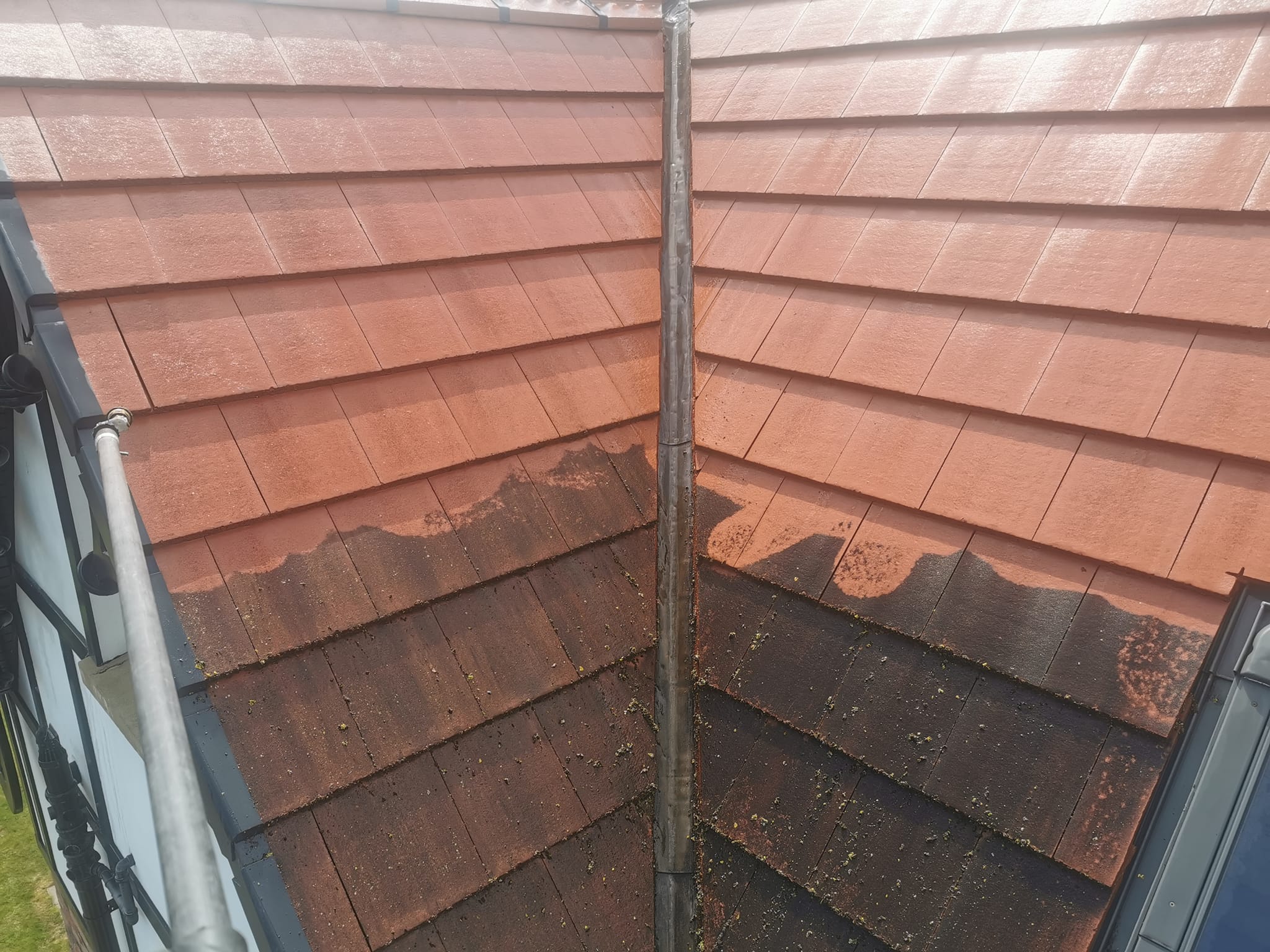 roof power washing in county down