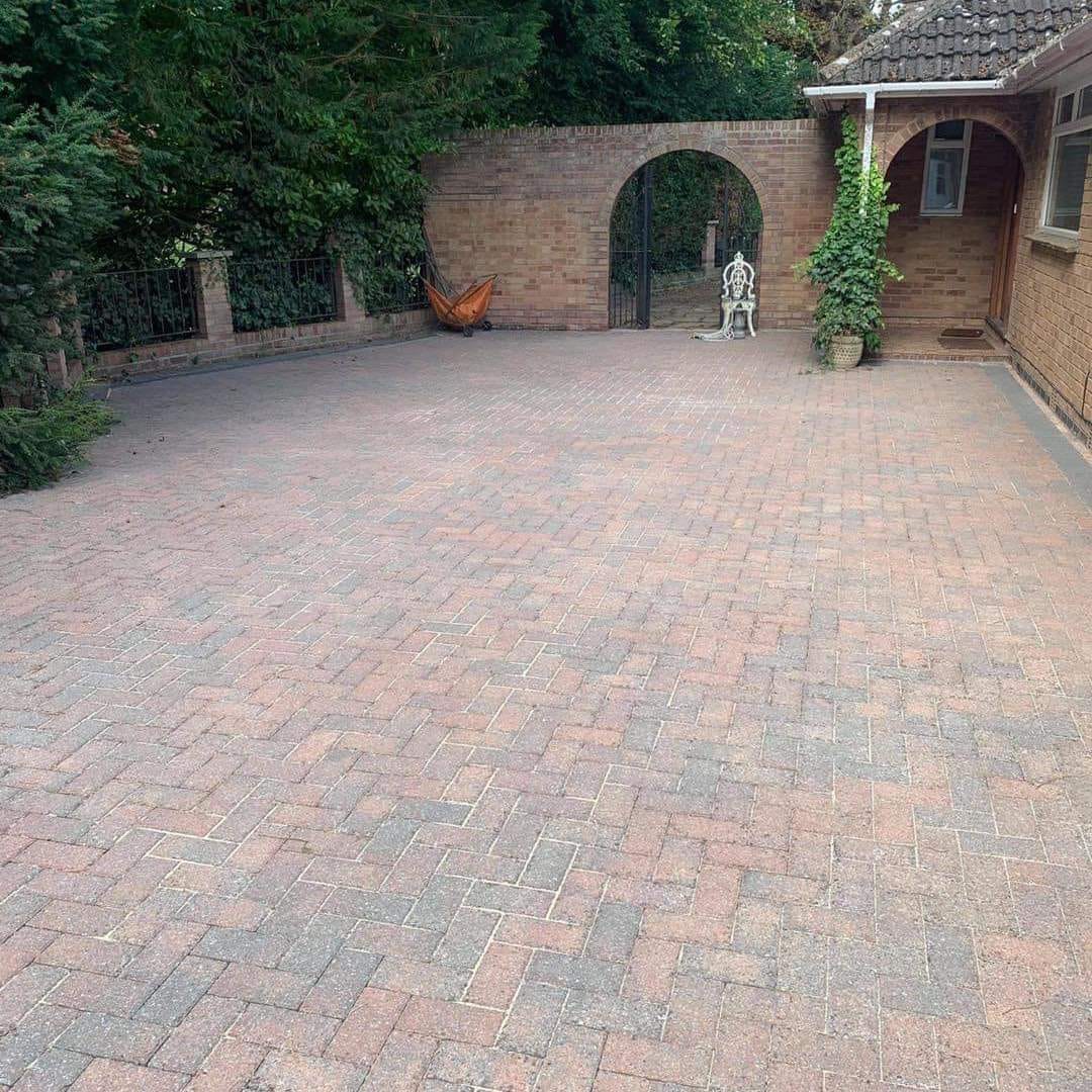 patio driveway cleaning in county down